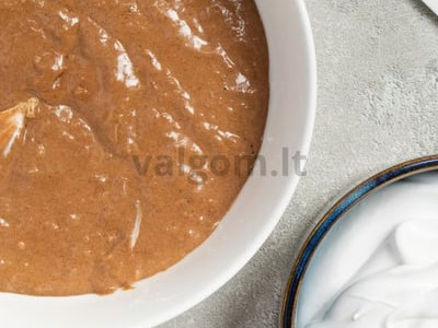 Šokoladinis tortas su vyšniomis Žingsnis 2