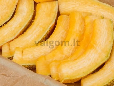 Keptas saldus moliūgas Žingsnis 3