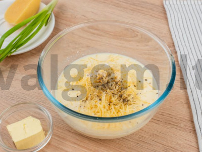Tingus chačapuri su varške ir sūriu receptas Žingsnis 6