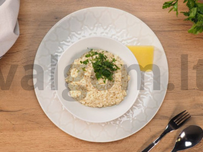 Risotto su sūriu receptas pagrindine nuotrauka