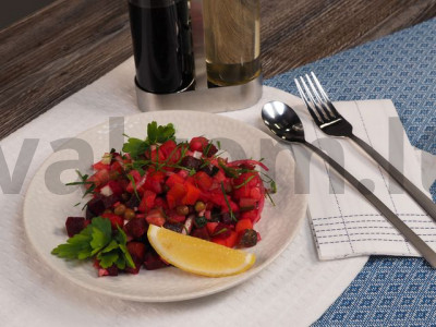 Vinaigrette su šviežiais kopūstais receptas Žingsnis 6