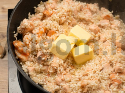 Risotto su jūros gėrybėmis receptas Žingsnis 4