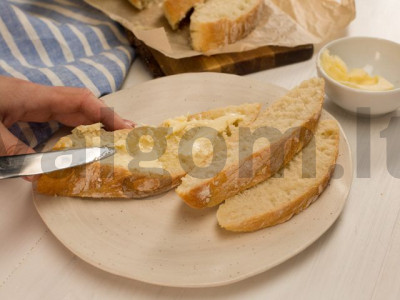 Ciabatta receptas Žingsnis 6