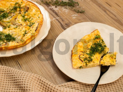 Frittata receptas Žingsnis 6