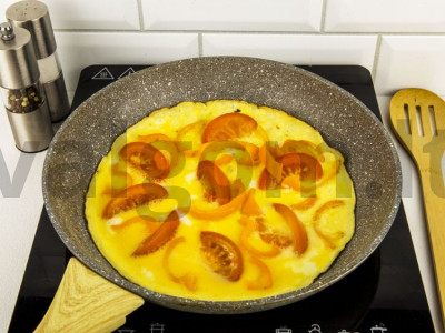 Dietinis omletas Žingsnis 2