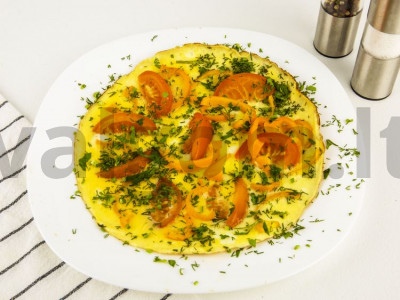 Dietinis omletas Žingsnis 3