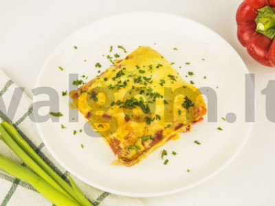 Omletas kaip vaikų darželyje Žingsnis 7