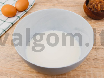 Duoniukai su džemu Žingsnis 1