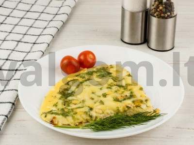 Vištienos omletas pagrindine nuotrauka