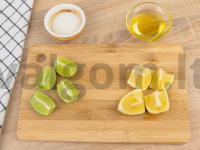 Citrusinis limonadas Žingsnis 1