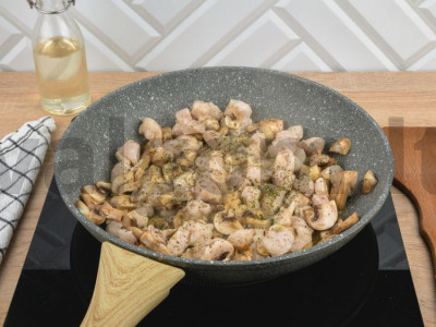 Vištienos ir grybų štrudelis Žingsnis 6