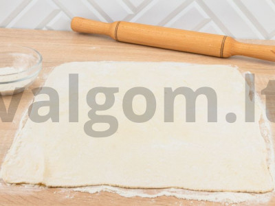 Vištienos ir grybų štrudelis Žingsnis 9