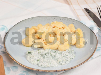 Bulvių gnocchi pagrindine nuotrauka