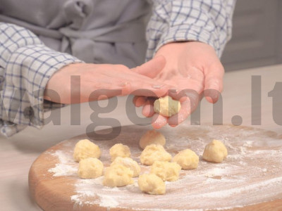 Bulvių gnocchi Žingsnis 3