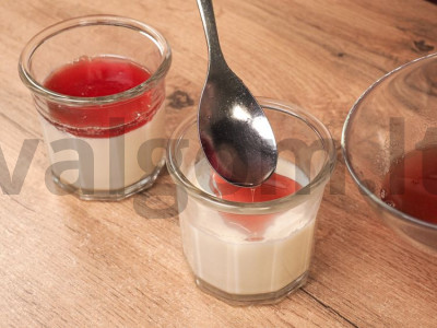 Aviečių panna cotta Žingsnis 3