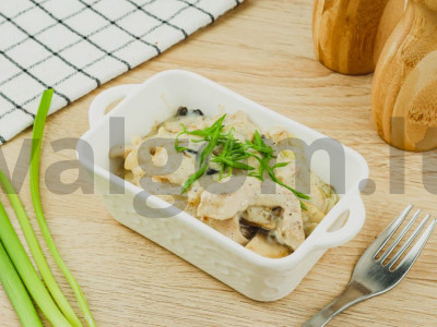 Vištienos filė su grybais padaže Žingsnis 4