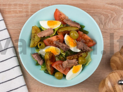 Salade Nicoise Žingsnis 6