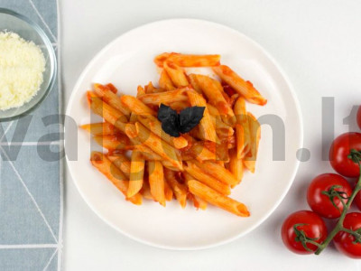 Penne arabiata. pagrindine nuotrauka