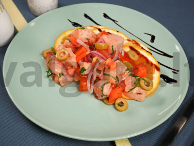 Lašišos ceviche pagrindine nuotrauka