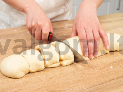 Originalios "Cinnabon" bandelės. Žingsnis 3