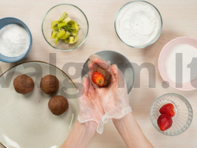 Japoniški mochi pyragėliai Žingsnis 1