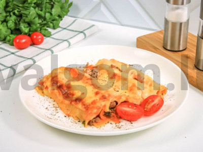 Cannelloni su malta mėsa ir grybais pagrindine nuotrauka