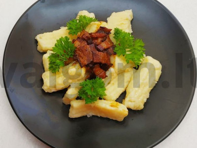 Aromatingi gnocchi su šonine pagrindine nuotrauka