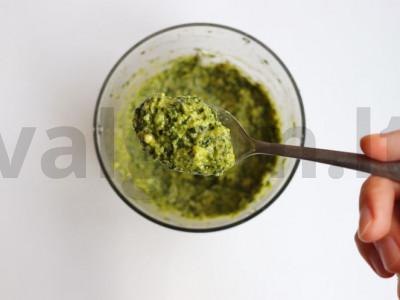 Makaronai su krevetėmis ir pesto padažu Žingsnis 2