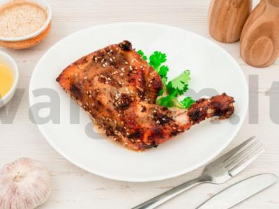 Vištienos šlaunelės sojų padaže Žingsnis 5