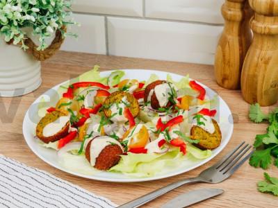 Falafelių salotos Žingsnis 11