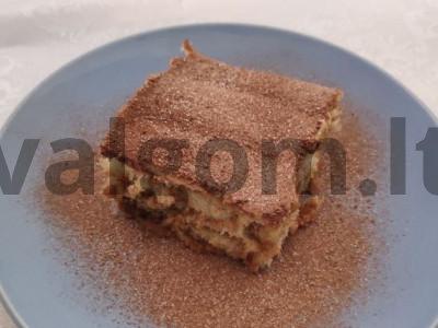 Klasikinis tiramisu su savoiardi pagrindine nuotrauka