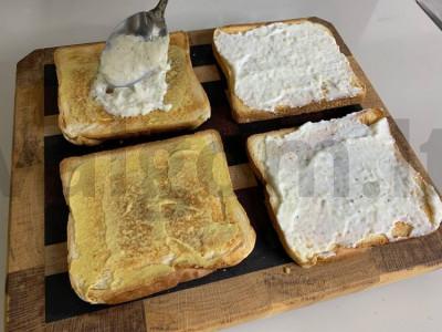 Sumuštinis "Croque Monsieur". Žingsnis 4