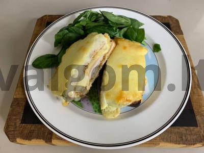 Sumuštinis "Croque Monsieur". pagrindine nuotrauka