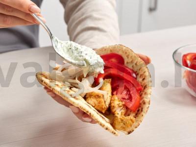 Gyros su vištiena Žingsnis 4