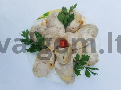 Gardus vištienos ir kiaulienos kumpis pagrindine nuotrauka