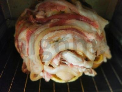 Originali vištiena su šonine ir apelsinais Žingsnis 2