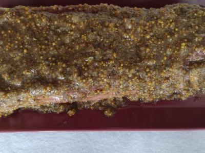 Aromatingi lašiniai, iškepti žolelėse Žingsnis 2