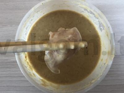 Sultingos vištienos filė juostelės su faršu Žingsnis 3