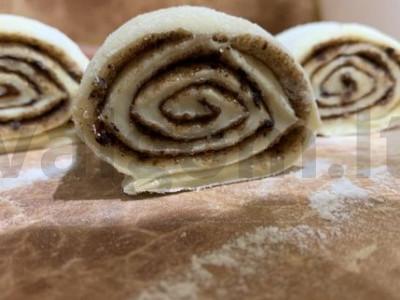 Aromatizuotos "Cinnabon" bandelės. Žingsnis 4