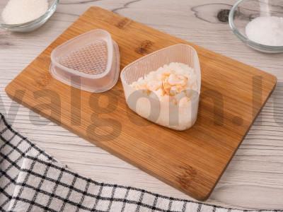 Sveiki onigiri su krevetėmis Žingsnis 3