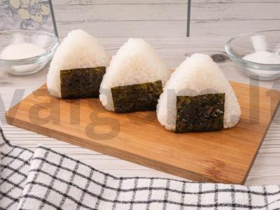 Sveiki onigiri su krevetėmis Žingsnis 5