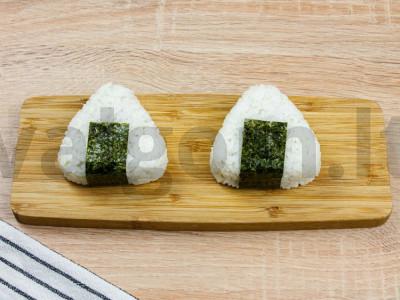 Onigiri su vištiena ir imbieru Žingsnis 6