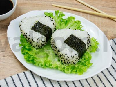 Onigiri su vištiena ir imbieru Žingsnis 7