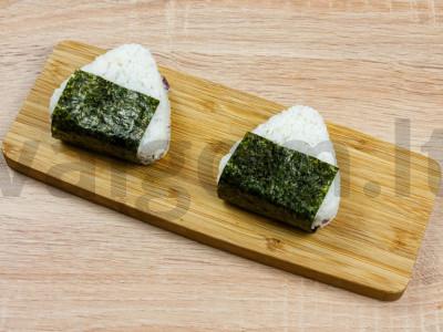 Onigiri su grybais ir svogūnais Žingsnis 6