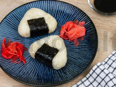 Onigiri su sūriu Žingsnis 5