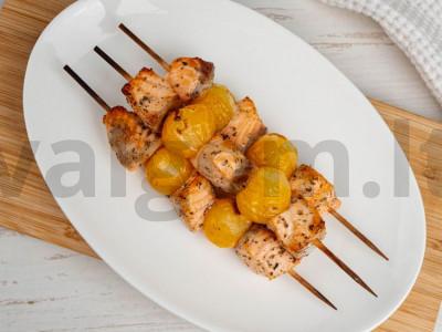 Lašišos kebabai orkaitėje Žingsnis 4