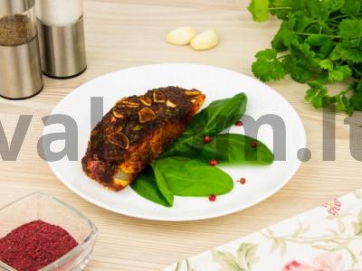 Lydekos orkaitėje su paprika ir sumaku pagrindine nuotrauka