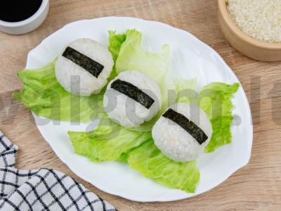 Apvalūs onigiri su kalmarais Žingsnis 4