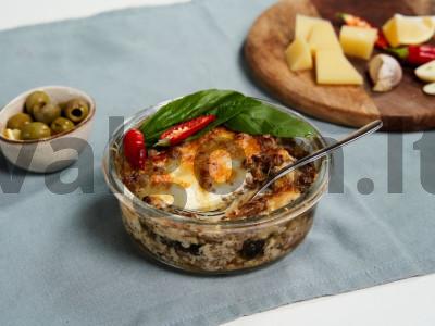 Moussaka su džiovintais krapais pagrindine nuotrauka