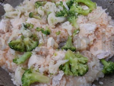 Risotto su daržovių mišiniu ir parmezanu Žingsnis 2